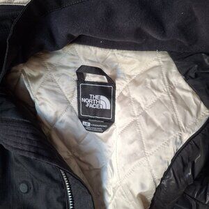 North Face Belted lighter weight Parka